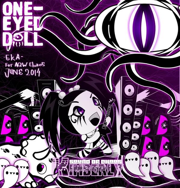 one eyed doll chibi art